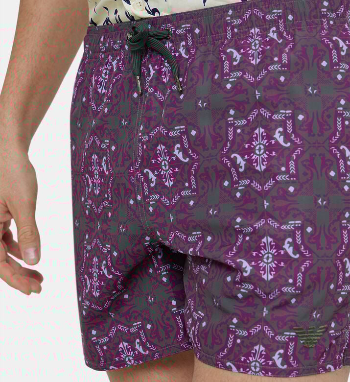 Asv All-over Print Swim Shorts Asv All-over Print Swim Shorts