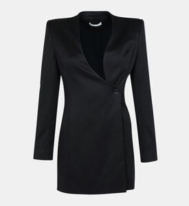 Lucien Curved V-neck Fitted Blazer Lucien Curved V-neck Fitted Blazer