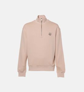 Fox Head Logo High Collar Sweatshirt