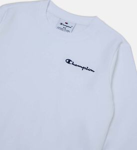 Champion Embroidered Logo-detail Sweatshirt Same As 901177947 Different Color, White, Xs, Packshot View