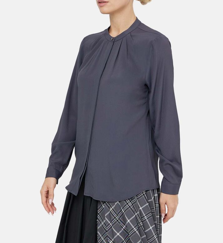 Mandarin Collar Blouse