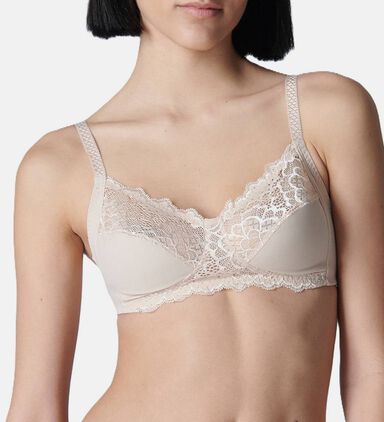 Casual V-neck Regular-fit Bra
