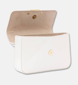 Luisa Spagnoli Inante Gold-tone Hardware Bag, White, Packshot View