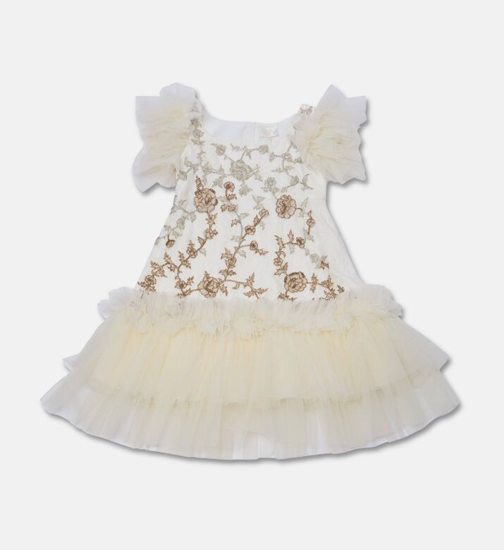 Maison Ava Everly Floral A-line Dress, Packshot View