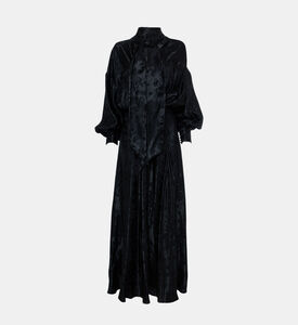 Viktor and Rolf Floral Pattern V-neck Maxi Dress, Packshot View