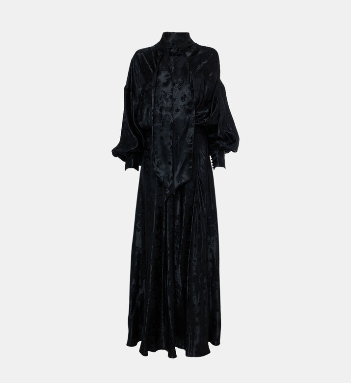 Viktor and Rolf Floral Pattern V-neck Maxi Dress, Packshot View