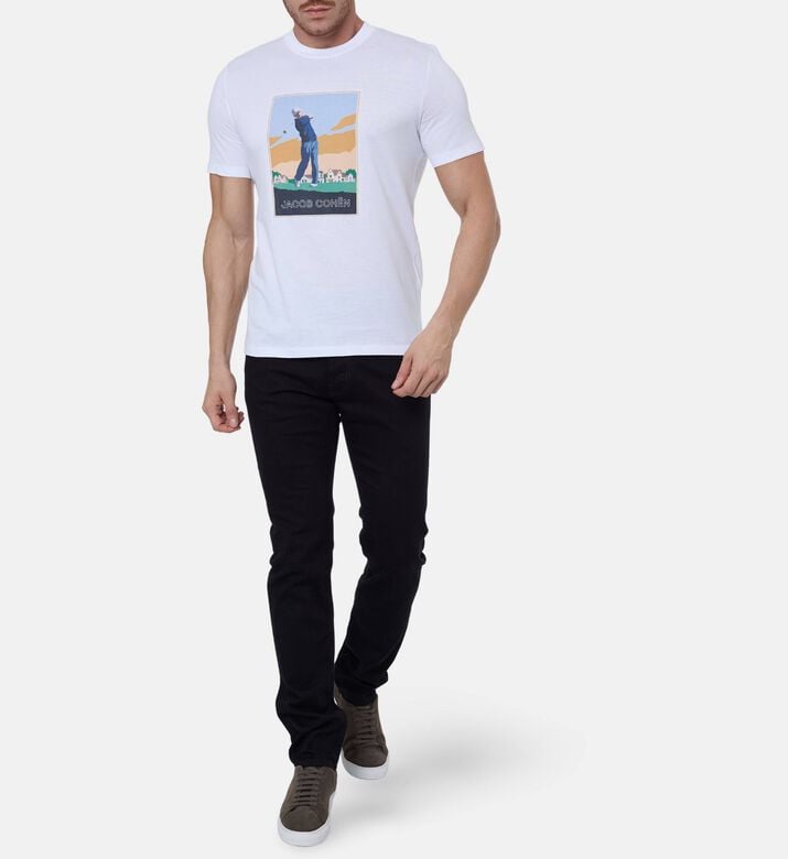 Jacob Cohen Classic Straight-fit Jeans, Model View