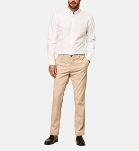 قميص بأزرار من قطن أكسفورد المغسول