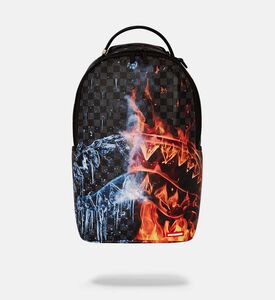 Fire-and-ice Shark Backpack