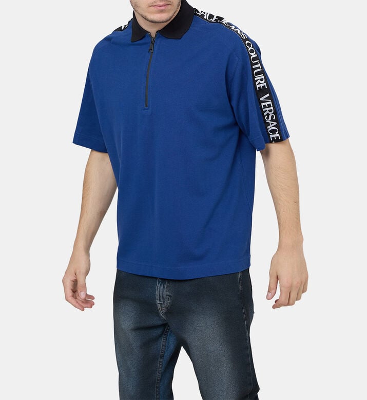 Zip-up Polo Shirt Zip-up Polo Shirt