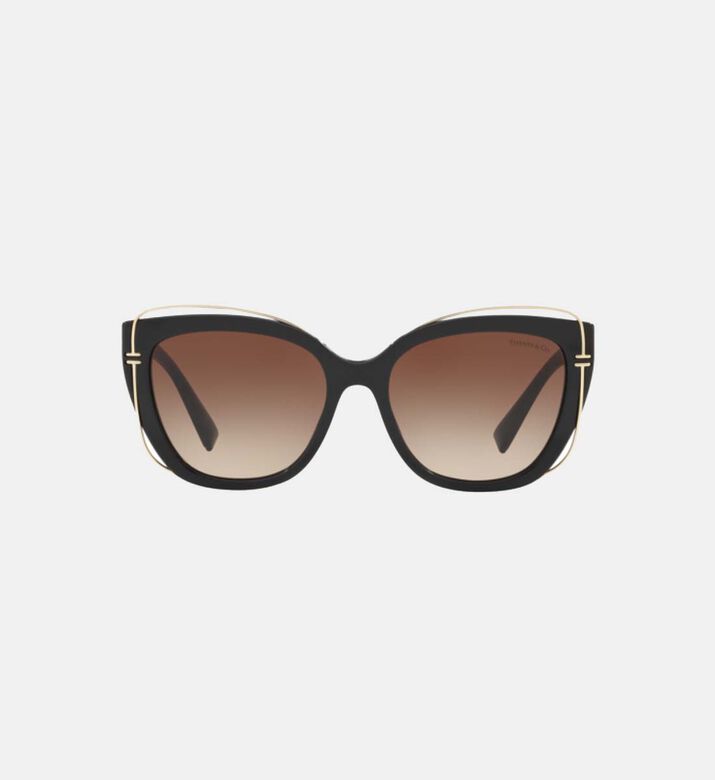 Acetate Cat-eye Shape Sunglasses 54