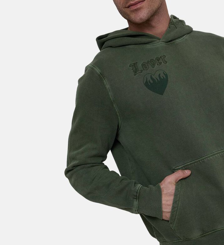 سويت شيرت قطن بطبعة وشم بنقشة فنية سويت شيرت قطن بطبعة وشم بنقشة فنية