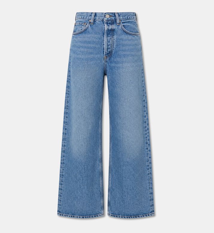 Agolde Outbreak Wide-leg Denim Pants, Packshot View