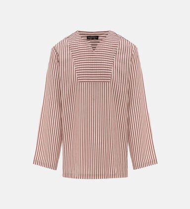 Long-sleeve Striped Shirt