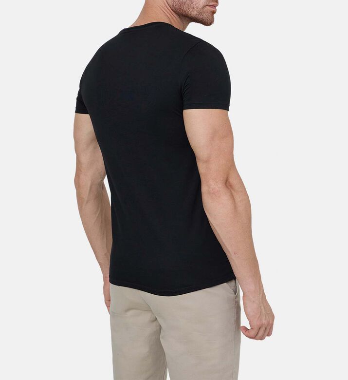 V-neck Pima Cotton Jersey T-shirt