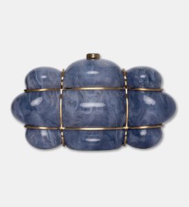 Cult Gaia Bolla Acrylic Minaudi&egrave;re, Blue, Packshot View