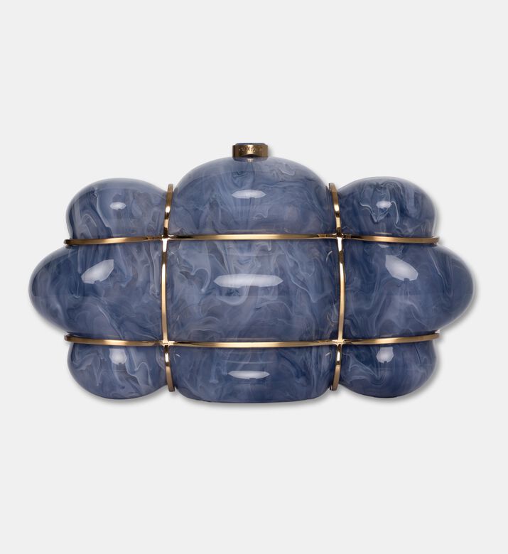 Cult Gaia Bolla Acrylic Minaudi&egrave;re, Blue, Packshot View