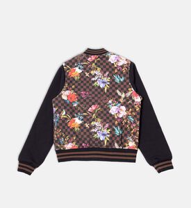 جاكيت غاردن أوف شاركس بتصميم جامعي بحواف مزخرفة