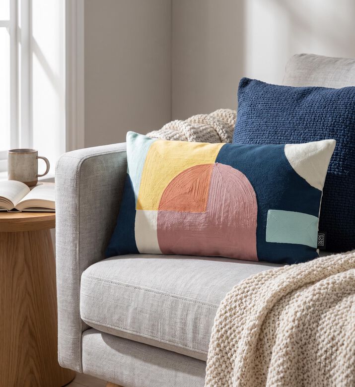 Home Deco and More Lovali Cotton Embroidered, Packshot View
