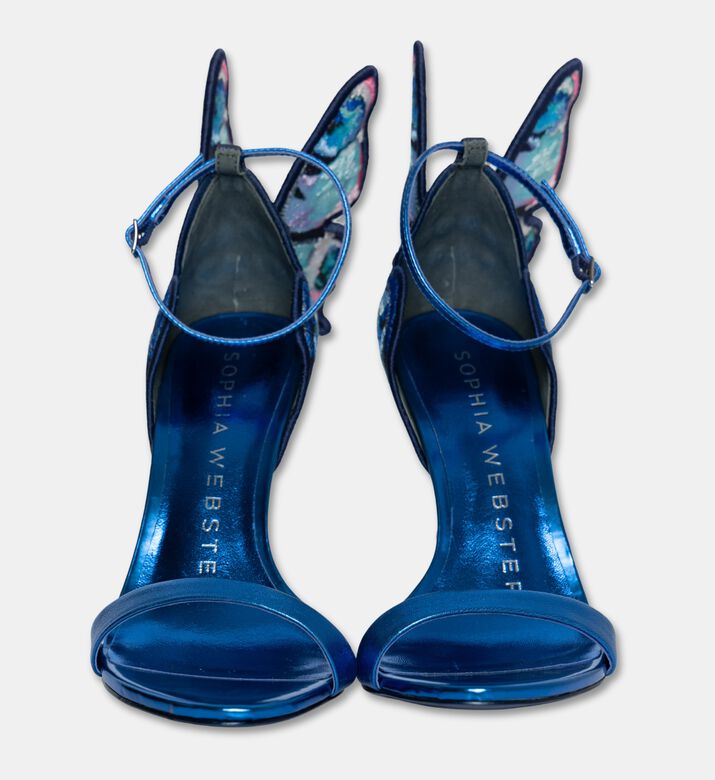 Sophia Webster Chiara Metallic Butterfly Sandals, Packshot View