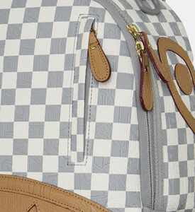 Sprayground Backpack Cream Embossed, Packshot View