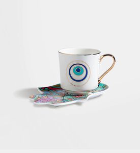 Home Deco and More Eye Cup Hamsa Tray 2-piece Set, Packshot View