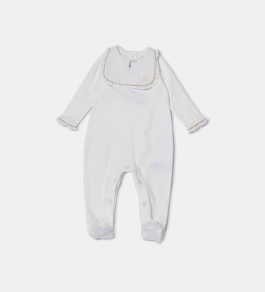 Ivory Gold Babygrow