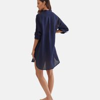 Linen Blend Beach Shirt