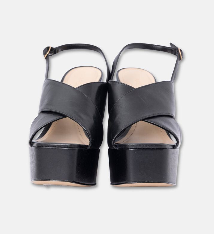 Arezzo Shoes Sand High Platf, Black, Eu-39, Packshot View