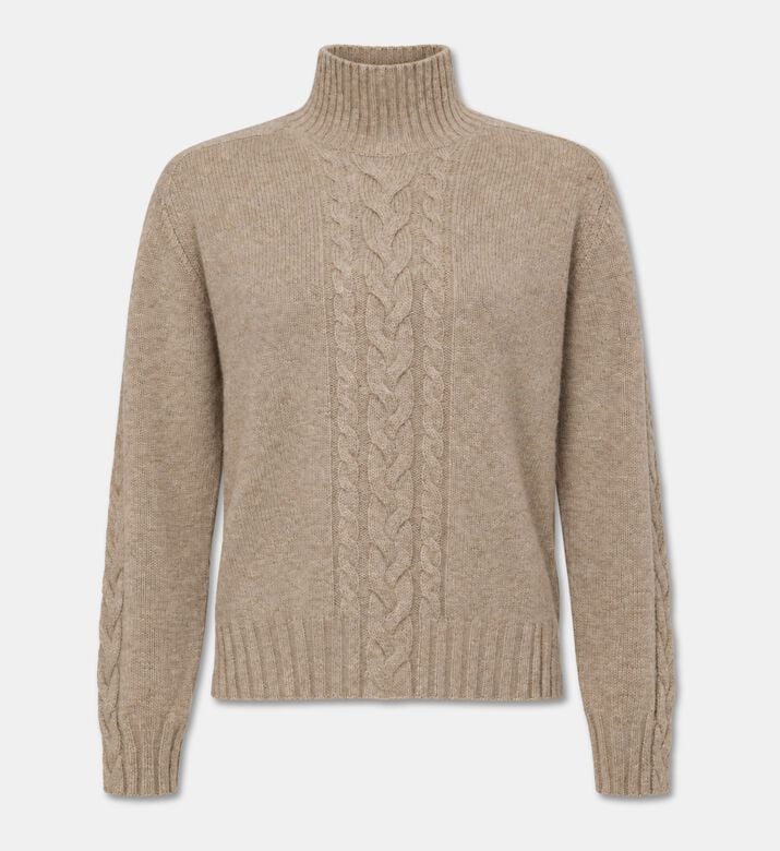 Galeries Lafayette Pull Feroe, Beige, S, Packshot View