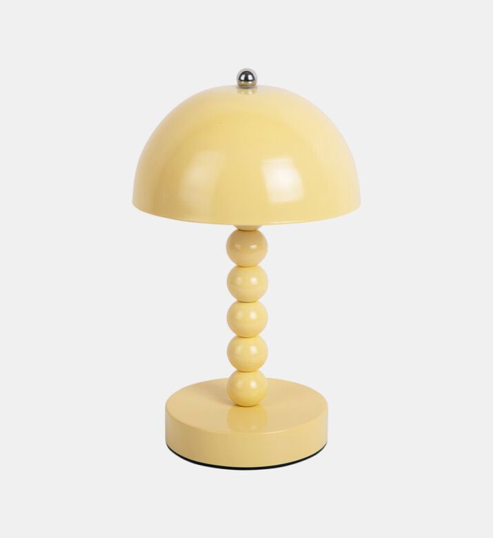 Leitmotiv Bubbles Spherical Base Table Lamp, Yellow, Packshot View