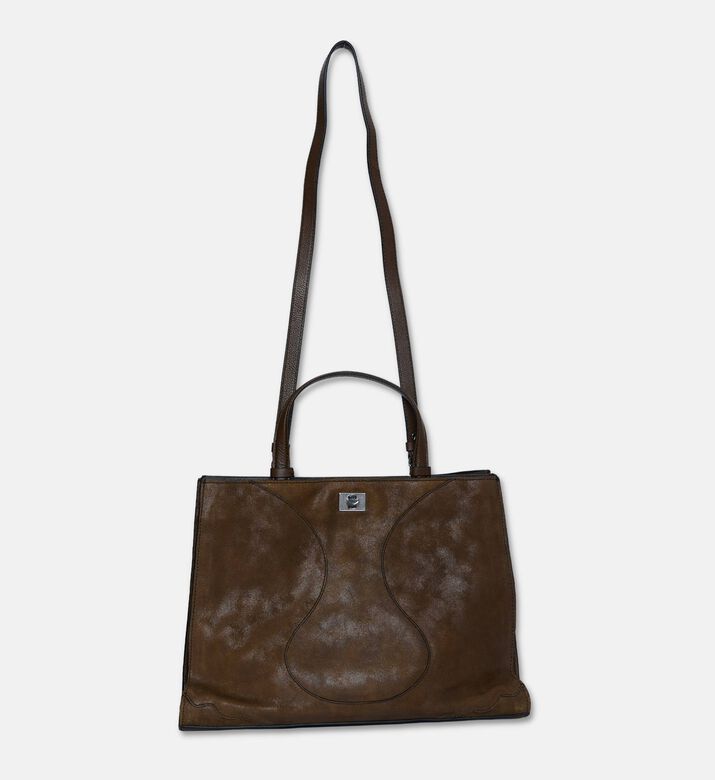 Zadig et Voltaire Curved Stitching Rectangular Shoulder Bag, Packshot View