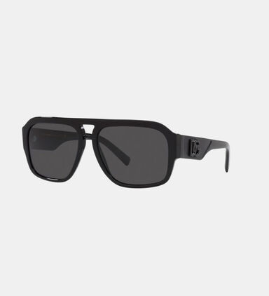 Square Double Bridge Sunglasses 58