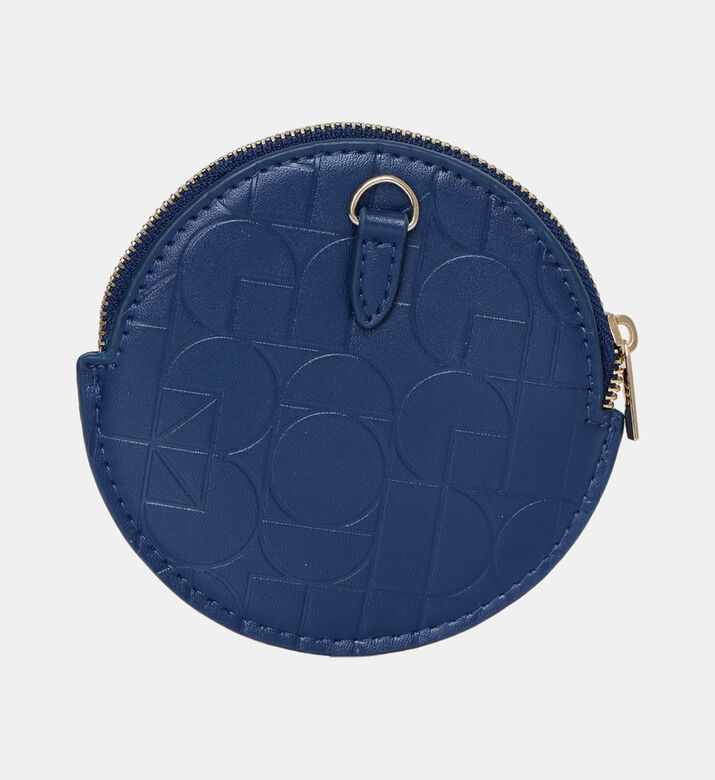 محفظة عملات معدنية بنمط هندسي