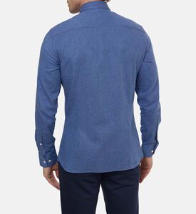 Hackett London Shirt Flannel, Blue, S, Model View