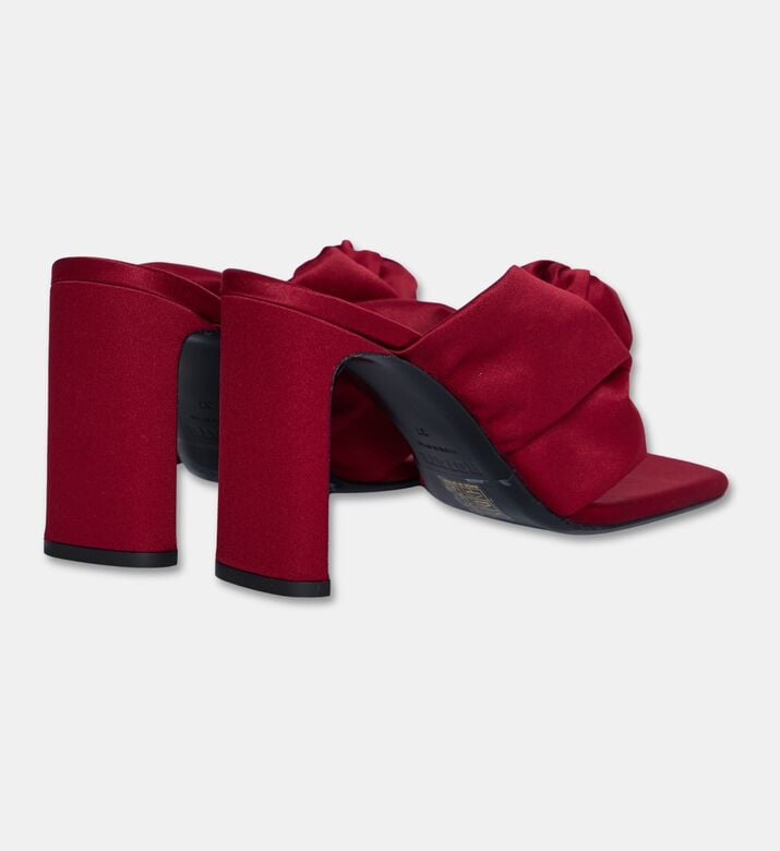 Rotate Tongue Strap-detail Shoes, Red, Eu-40, Packshot View