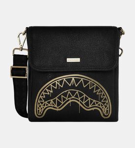Sprayground Gilded Drip Crossover Clutch, Packshot View