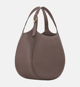 Longchamp Le Foulonne Top Handle Bag, Grey, Packshot View