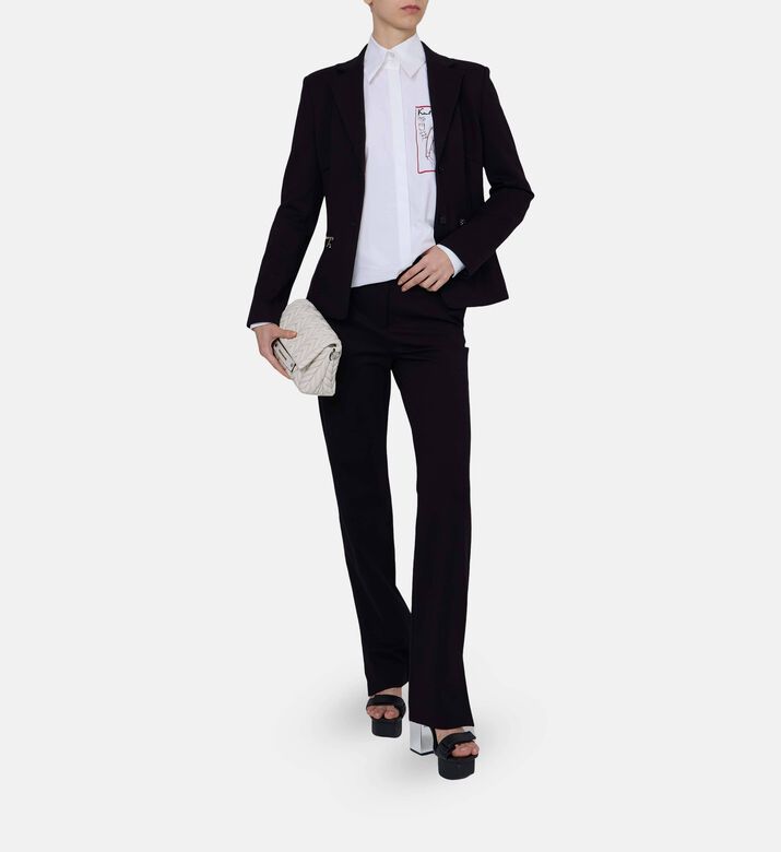 بنطال مستقيم بخصر متوسط بنطال مستقيم بخصر متوسط