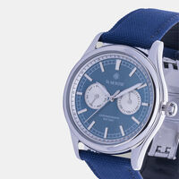 Leather Chronograph Watch