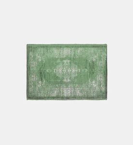 Light and Living Obar Textile House Rug, Green, Packshot View