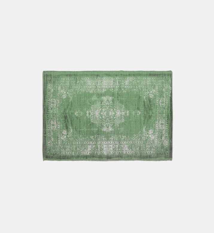 Light and Living Obar Textile House Rug, Green, Packshot View