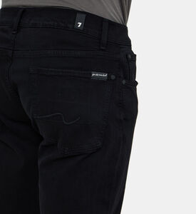 Cotton 5-pockets Slim-fit Dark Denim Pants Cotton 5-pockets Slim-fit Dark Denim Pants