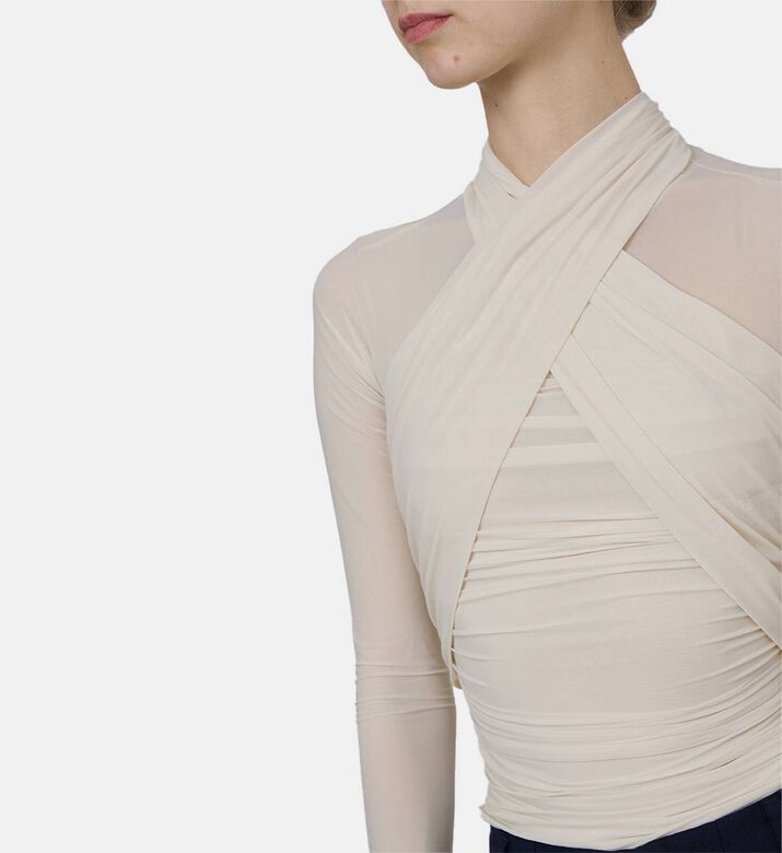 Saima Stretch Jersey Top