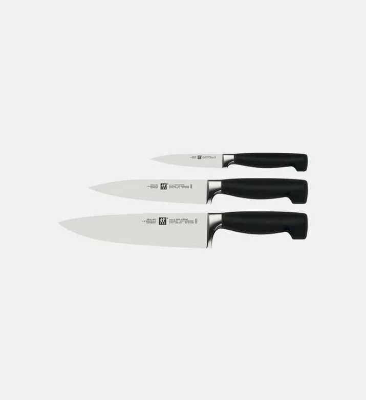 Zwilling Four Star 3-piece Knife Set, Packshot View