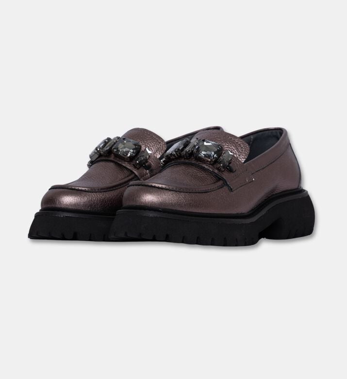 Kanna Shoes Loafer, Brown, Eu-41, Packshot View