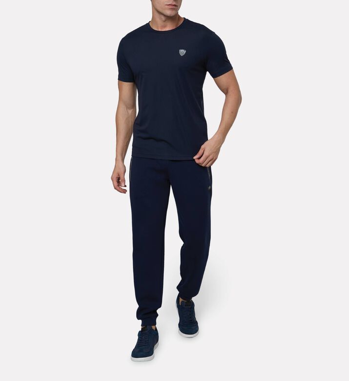 EA7 Core Shield T-shirt, Blue, L, Model View