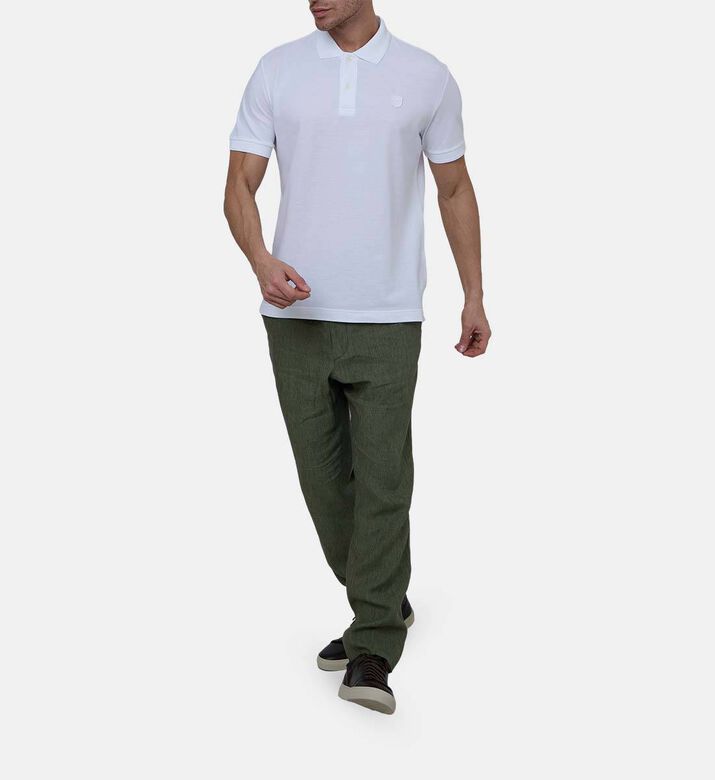Short Sleeve Cotton Pique Polo
