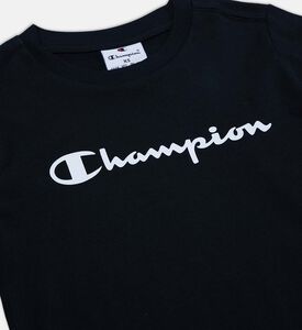 Champion Logo-print Short-sleeve T-shirt, Black, Xl, Packshot View