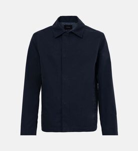 جاكيت قطن بصف أزرار